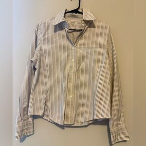 Faconnable Vintage Striped Dress Shirt - Size M